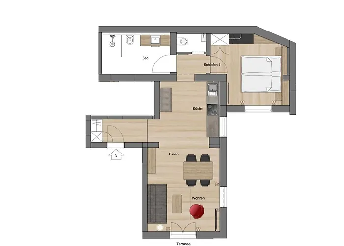דירה Haus Bergwelten *