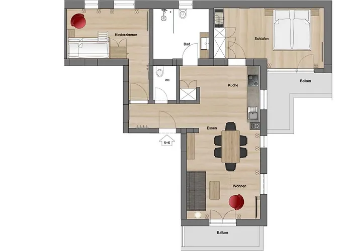 דירה Haus Bergwelten