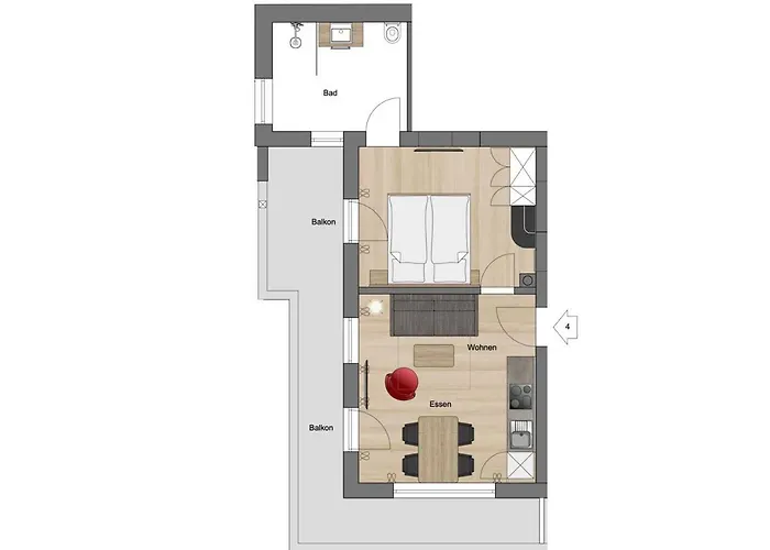 Haus Bergwelten דירה בישופסווייסן