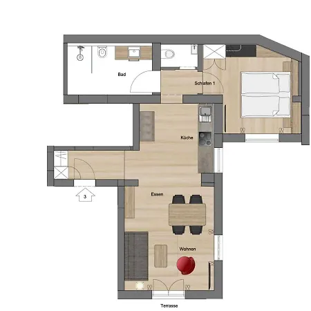 Appartement Haus Bergwelten *